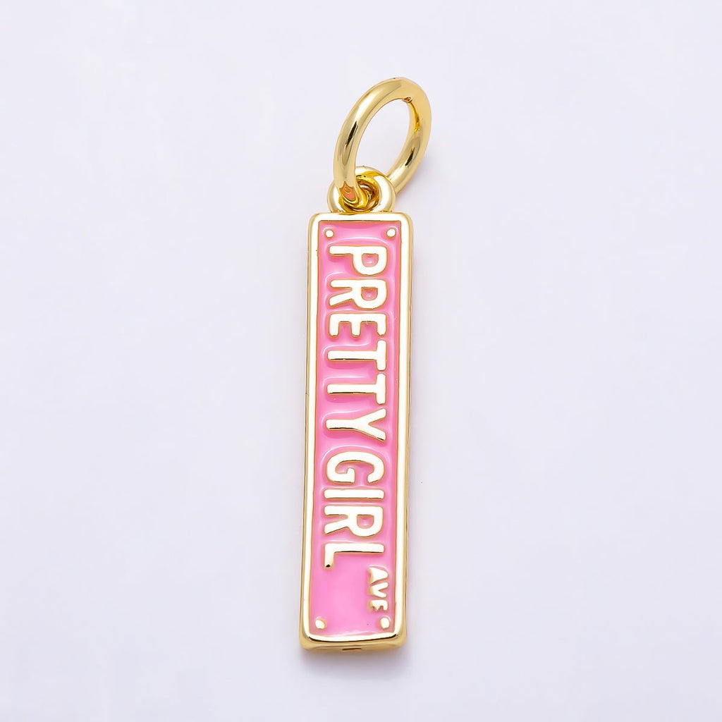 16K Gold Filled Pretty Girl Ave