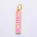 16K Gold Filled Pretty Girl Ave