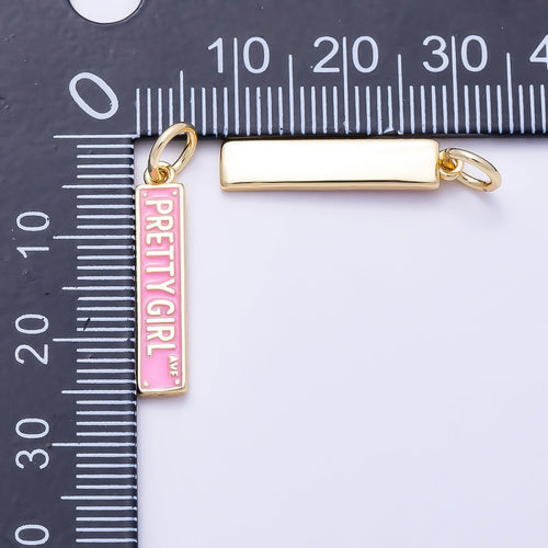 16K Gold Filled Pretty Girl Ave