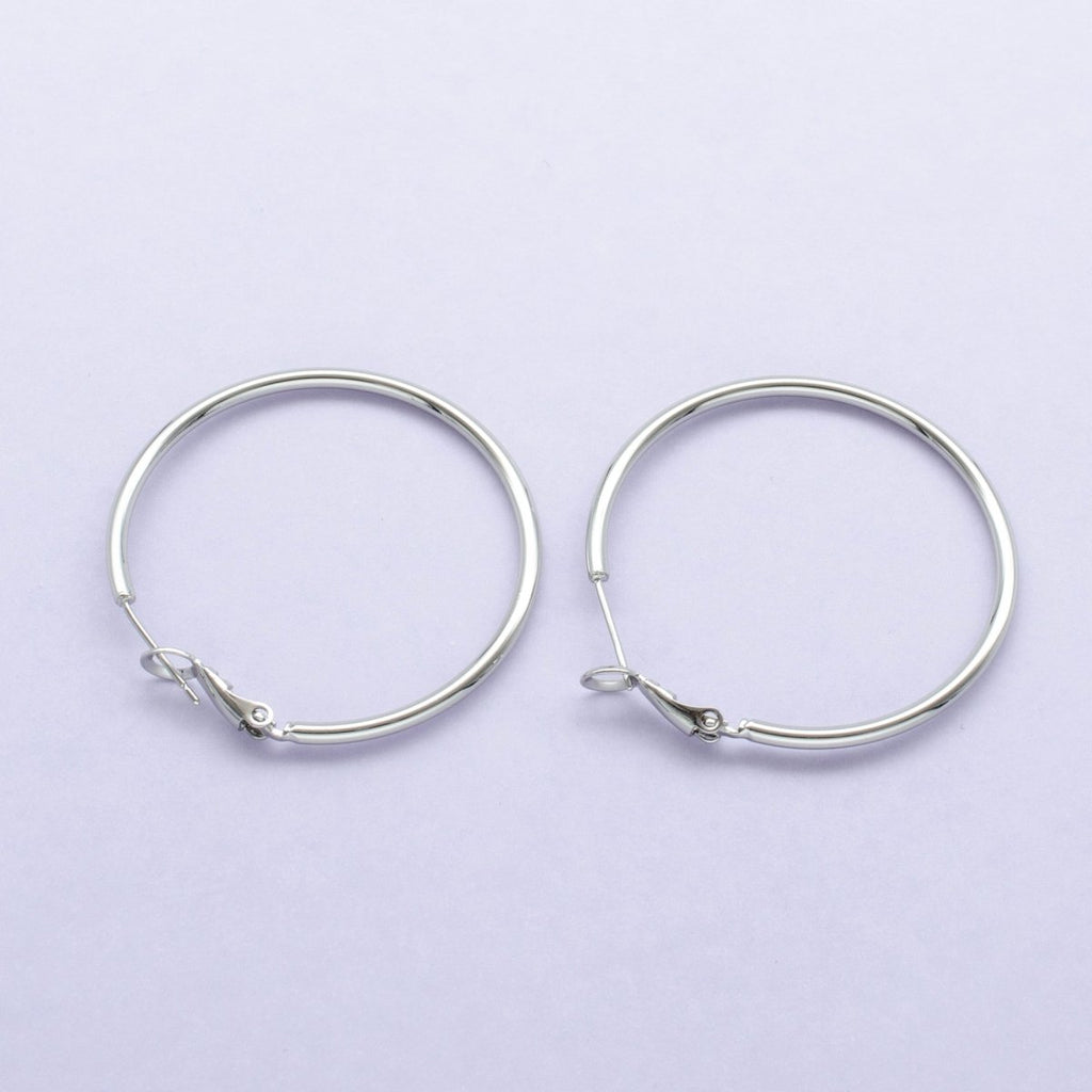 14K / 24K Gold Filled Minimalist Hoop Earrings (Various Sizes)