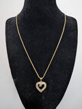 Open Heart Pendant Necklace
